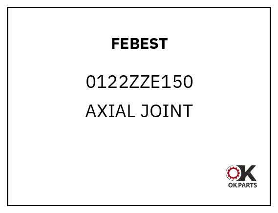 FEBEST 0122ZZE150 AXIAL JOINT