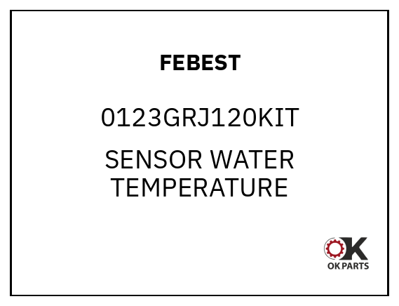 FEBEST 0123GRJ120KIT SENSOR WATER TEMPERATURE