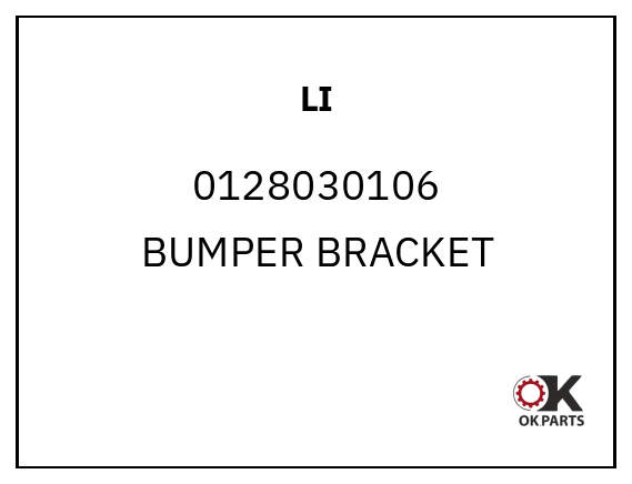 LI 0128030106 BUMPER BRACKET