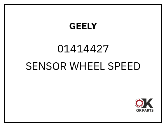 GEELY 01414427 SENSOR WHEEL SPEED
