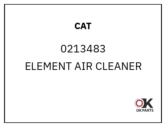 CAT 0213483 ELEMENT AIR CLEANER