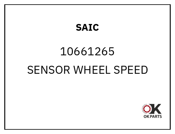 SAIC 10661265 SENSOR WHEEL SPEED
