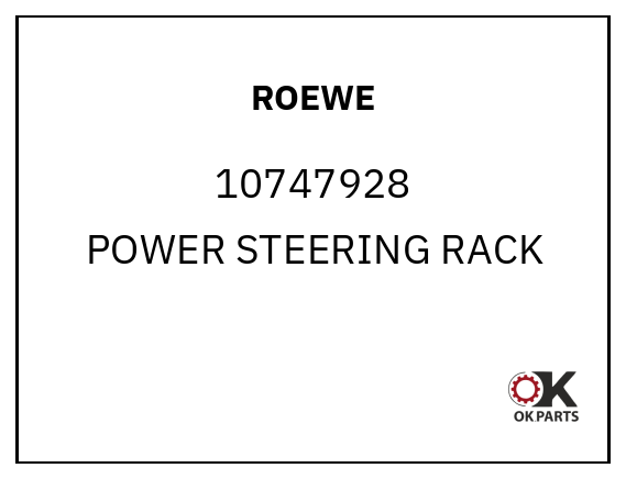 ROEWE 10747928 POWER STEERING RACK
