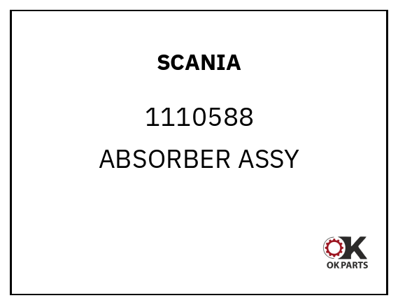 SCANIA 1110588 ABSORBER ASSY
