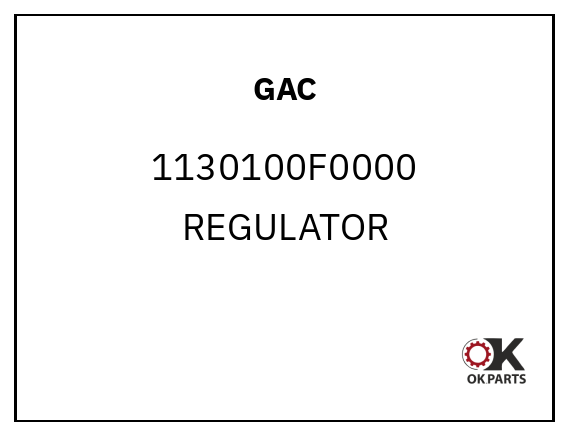 GAC 1130100F0000 REGULATOR