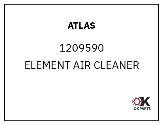 ATLAS 1209590 ELEMENT AIR CLEANER