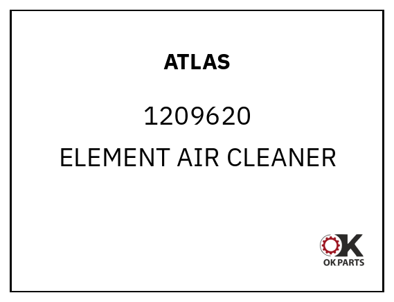 ATLAS 1209620 ELEMENT AIR CLEANER