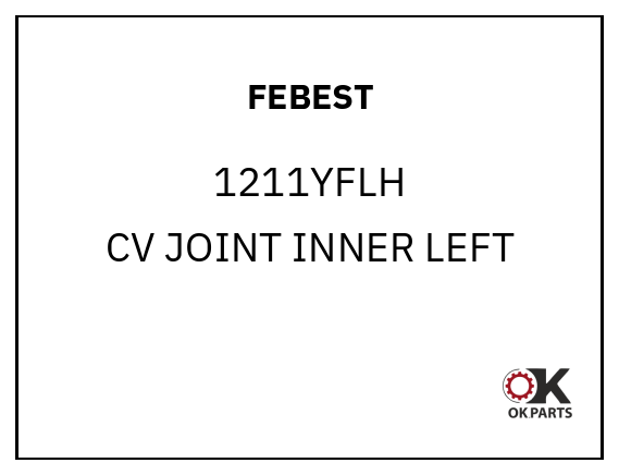 FEBEST 1211YFLH CV JOINT INNER LEFT