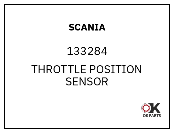 SCANIA 133284 THROTTLE POSITION SENSOR