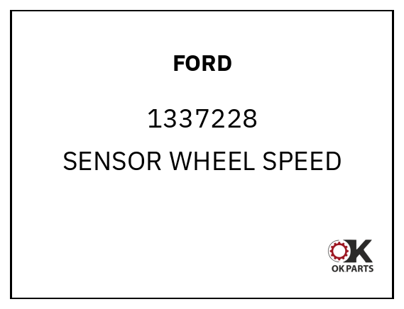 FORD 1337228 SENSOR WHEEL SPEED