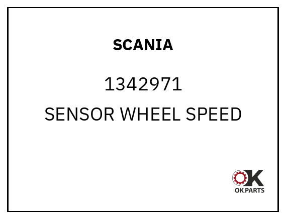 SCANIA 1342971 SENSOR WHEEL SPEED