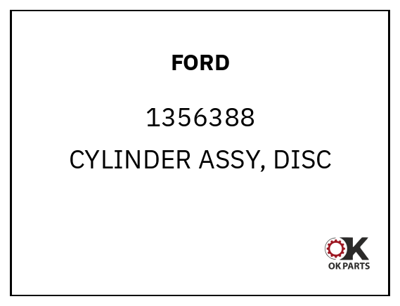 FORD 1356388 CYLINDER ASSY, DISC