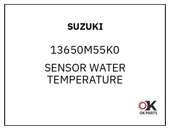SUZUKI 13650M55K0 SENSOR WATER TEMPERATURE
