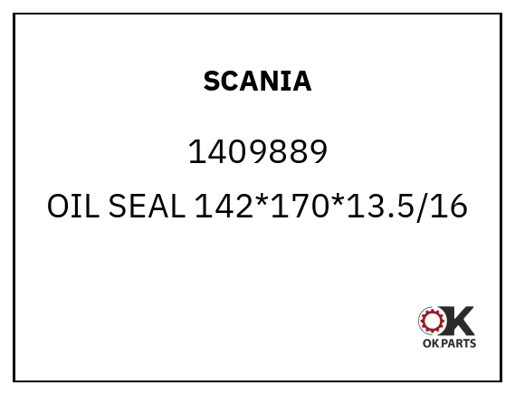 SCANIA 1409889 OIL SEAL 142*170*13.5/16