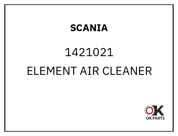 SCANIA 1421021 ELEMENT AIR CLEANER