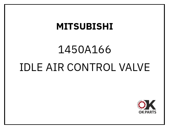 MITSUBISHI 1450A166 IDLE AIR CONTROL VALVE