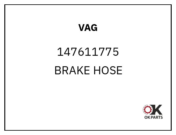 VAG 147611775 BRAKE HOSE