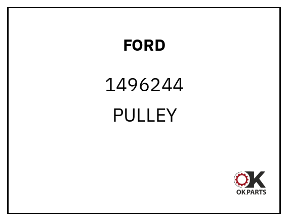 FORD 1496244 PULLEY