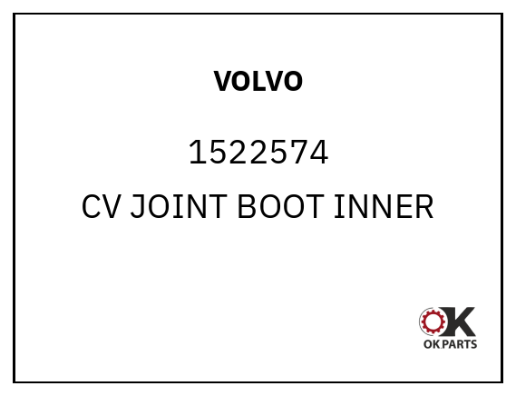 VOLVO 1522574 CV JOINT BOOT INNER
