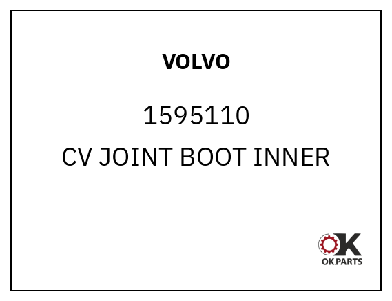 VOLVO 1595110 CV JOINT BOOT INNER