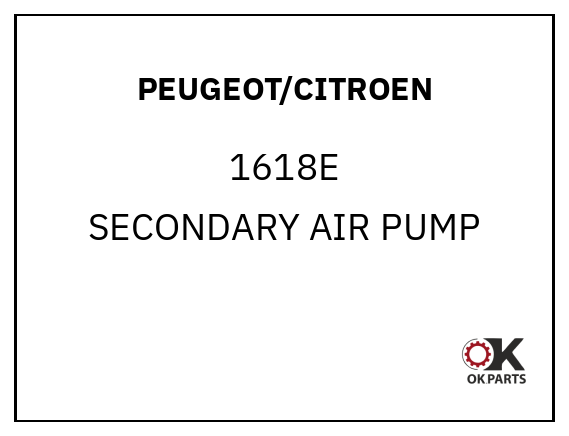 PEUGEOT/CITROEN 1618E SECONDARY AIR PUMP
