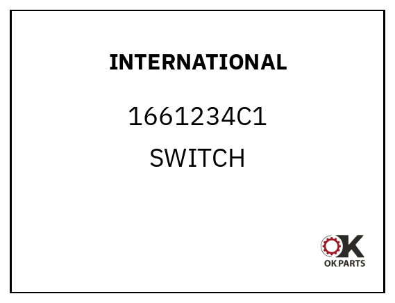 INTERNATIONAL 1661234C1 SWITCH