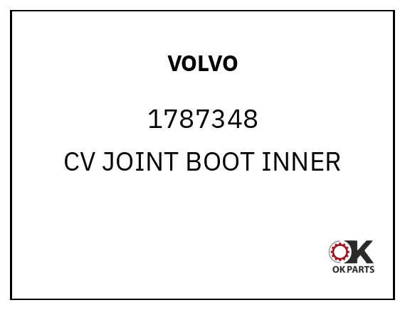 VOLVO 1787348 CV JOINT BOOT INNER