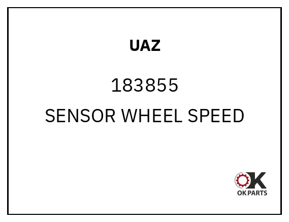 UAZ 183855 SENSOR WHEEL SPEED