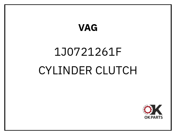 VAG 1J0721261F CYLINDER CLUTCH