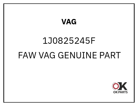 VAG 1J0825245F FAW VAG GENUINE PART