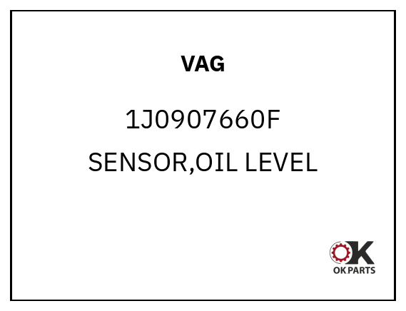 VAG 1J0907660F SENSOR,OIL LEVEL