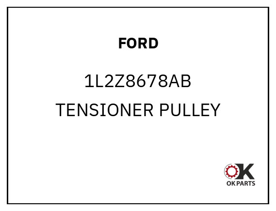 FORD 1L2Z8678AB TENSIONER PULLEY