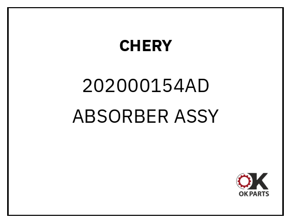 CHERY 202000154AD ABSORBER ASSY