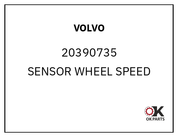 VOLVO 20390735 SENSOR WHEEL SPEED