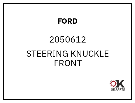 FORD 2050612 STEERING KNUCKLE FRONT