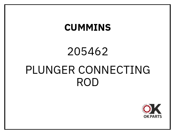 CUMMINS 205462 PLUNGER CONNECTING ROD