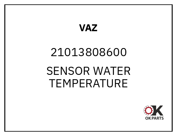 VAZ 21013808600 SENSOR WATER TEMPERATURE