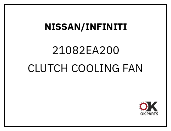 NISSAN/INFINITI 21082EA200 CLUTCH COOLING FAN
