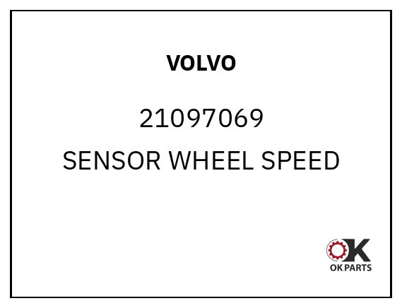 VOLVO 21097069 SENSOR WHEEL SPEED