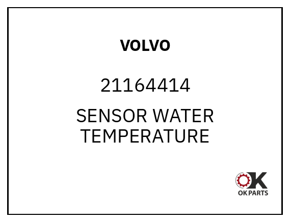 VOLVO 21164414 SENSOR WATER TEMPERATURE