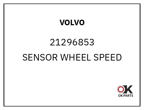 VOLVO 21296853 SENSOR WHEEL SPEED