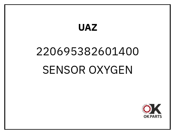 UAZ 220695382601400 SENSOR OXYGEN