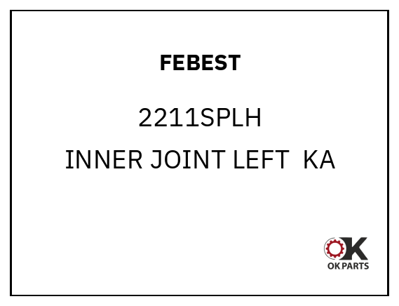 FEBEST 2211SPLH INNER JOINT LEFT  KA
