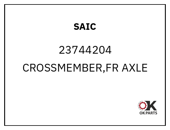 SAIC 23744204 CROSSMEMBER,FR AXLE