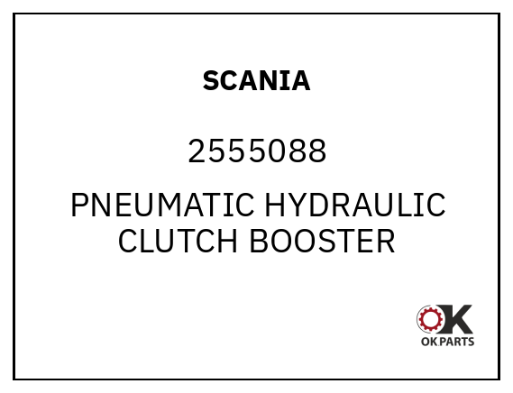 SCANIA 2555088 PNEUMATIC HYDRAULIC CLUTCH BOOSTER