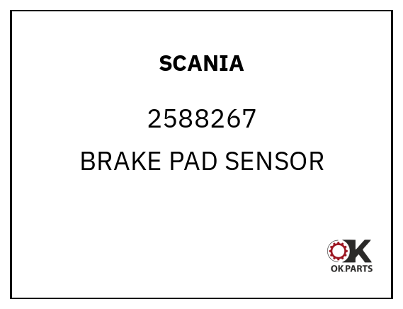 SCANIA 2588267 BRAKE PAD SENSOR