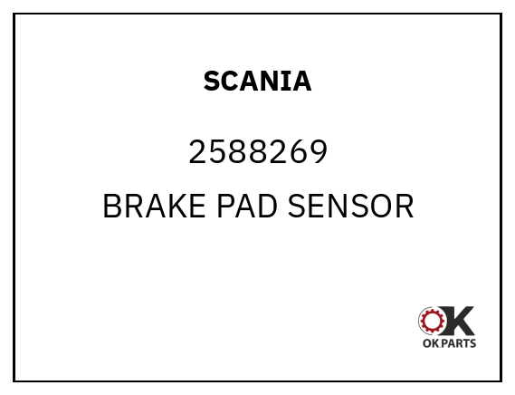 SCANIA 2588269 BRAKE PAD SENSOR