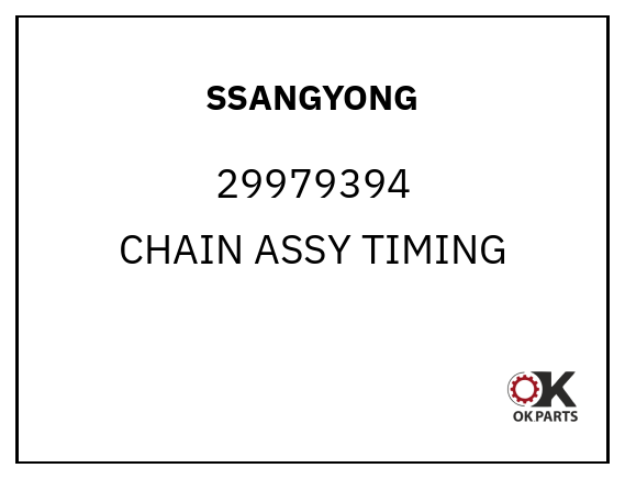SSANGYONG 29979394 CHAIN ASSY TIMING