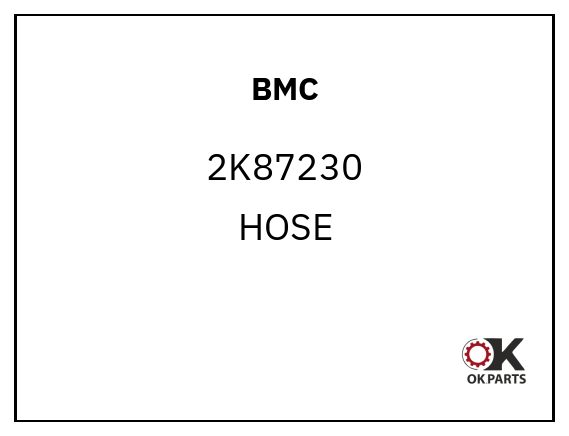 BMC 2K87230 HOSE
