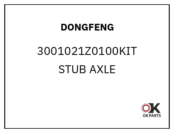 DONGFENG 3001021Z0100KIT STUB AXLE